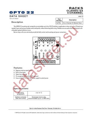 G4PB4 datasheet  